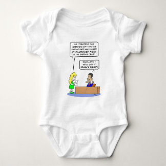 obama earthquake bush's fault baby bodysuit