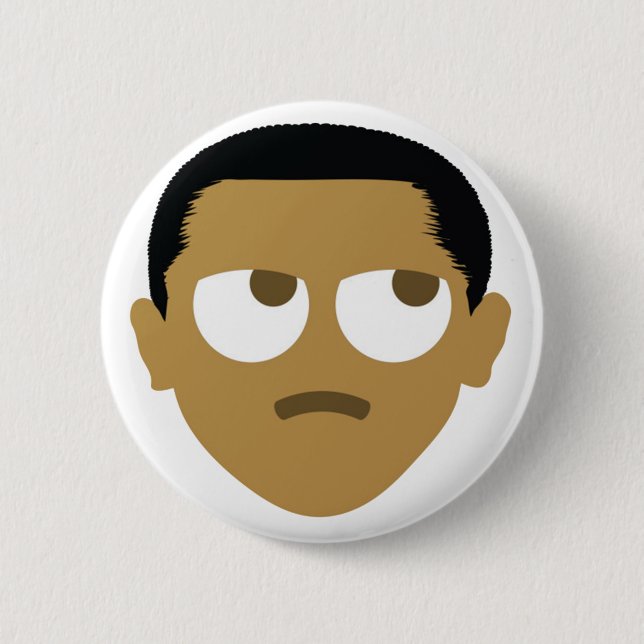 Obama Emoji POTUS Button (Front)