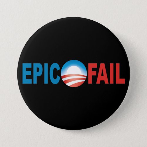 Obama Epic Fail button