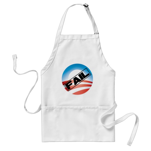 Obama: Fail Adult Apron (Front)