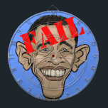 Obama FAIL Dartboard<br><div class="desc">Because Obama is an epic fail.</div>