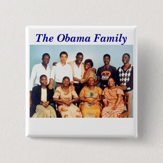 Obama Family Button