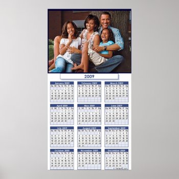 Obama Family Calendar Poster - Customized by funny_tshirt at Zazzle