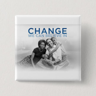 Obama Family Values Pinback Button
