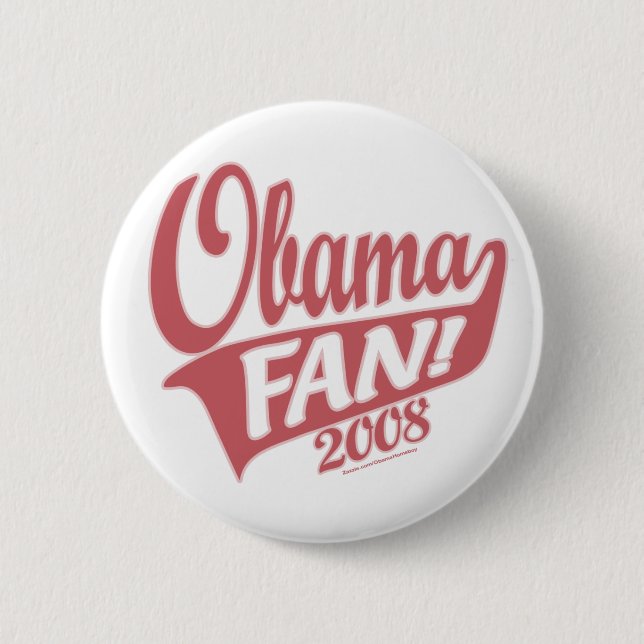 Obama Fan Button  (Front)
