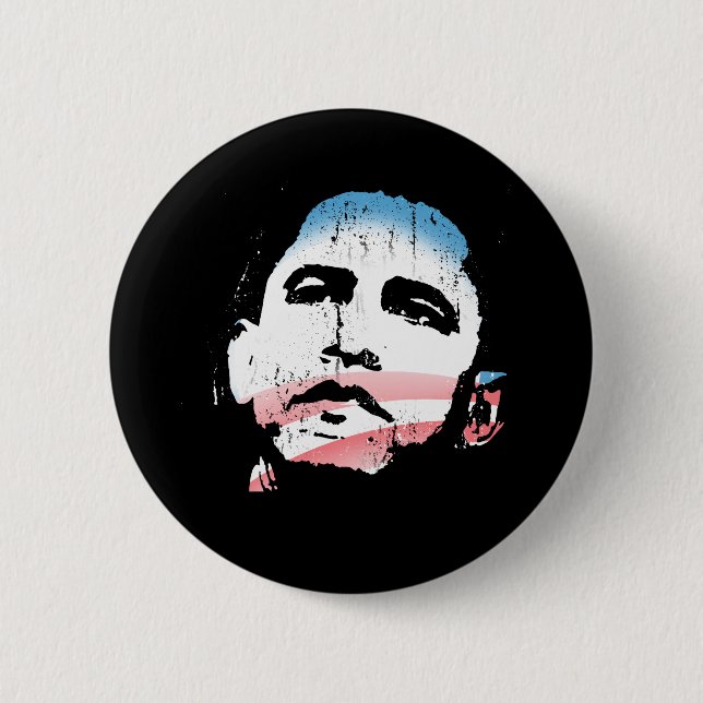 OBAMA FOR CHANGE BUTTON (Front)