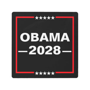 Obama for President 2028 Metal Print