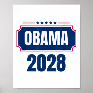 Obama For President 2028 Obama 2028 _1 Poster