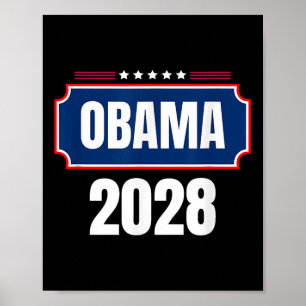 Obama For President 2028 Obama 2028 8  Poster