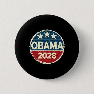 Obama For President 2028 Obama 2028 Premium 0  Button