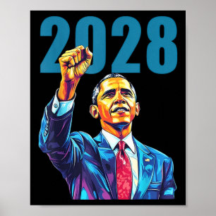 Obama For President 2028 Obama 48th President Of A Poster