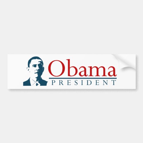 Obama for President Bumper Sticker