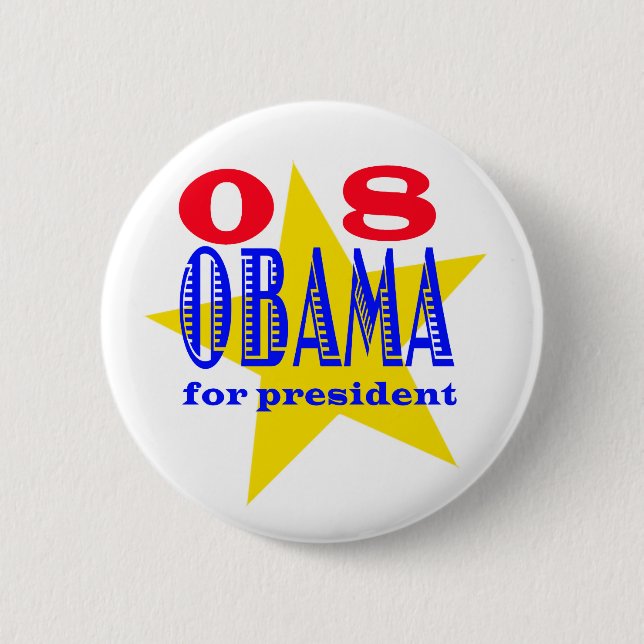 Obama for President | Button (Front)