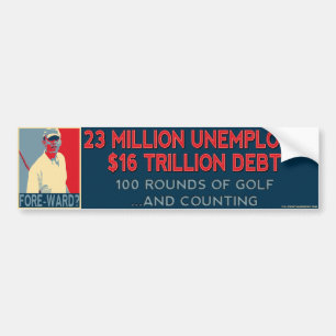 Obama Fore-ward Bumper Sticker