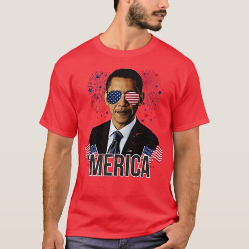 Obama fourth of July T_Shirt