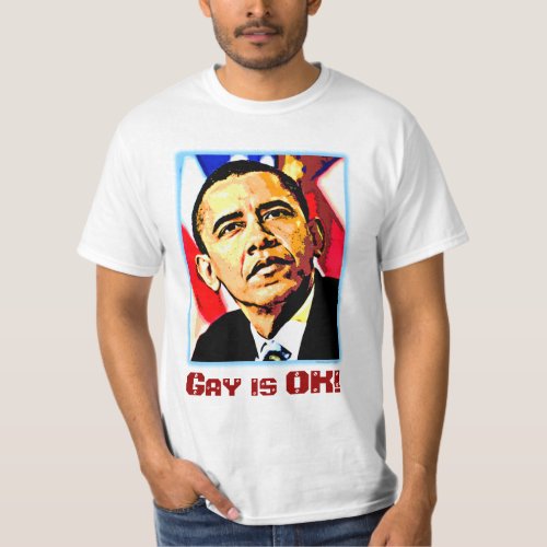 Obama Gay is OK T_Shirt
