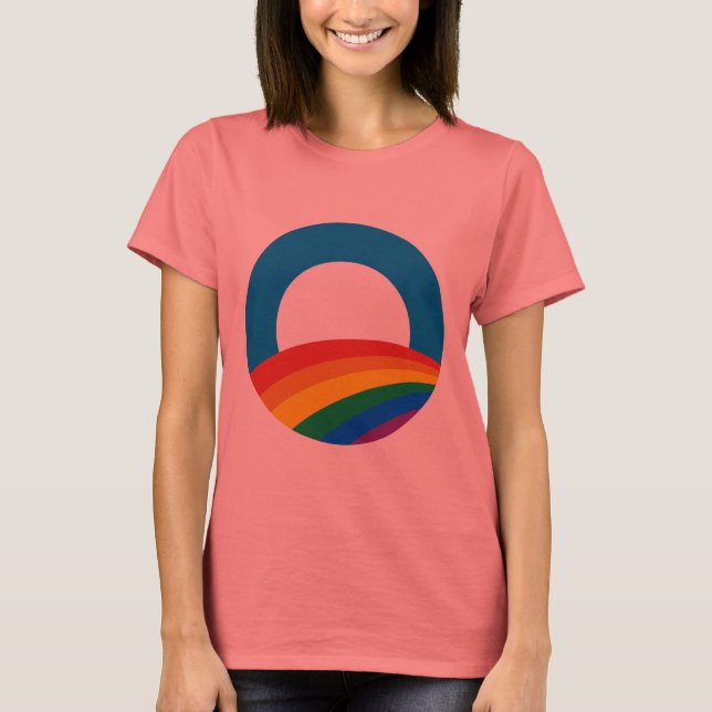 Obama Gay Pride T-Shirt (Front)