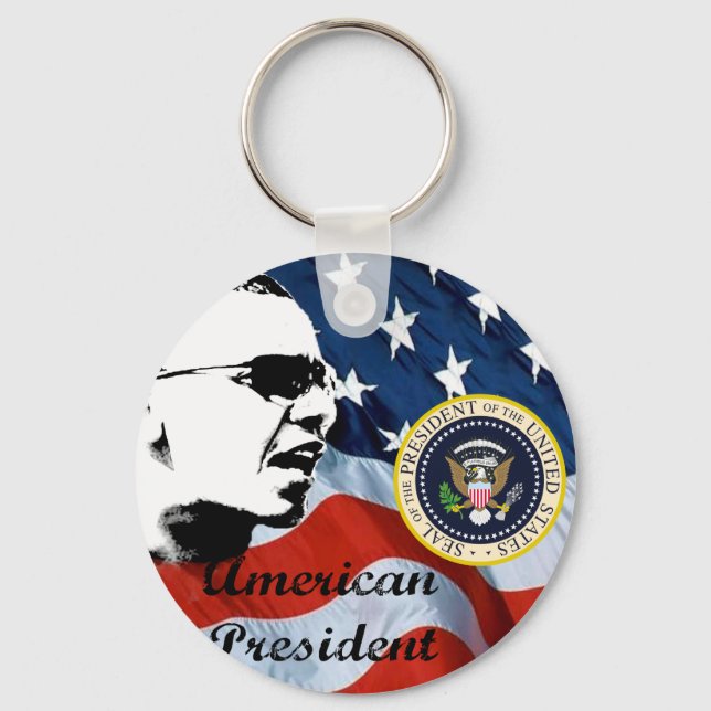 Obama Gifts 2 Keychain (Front)