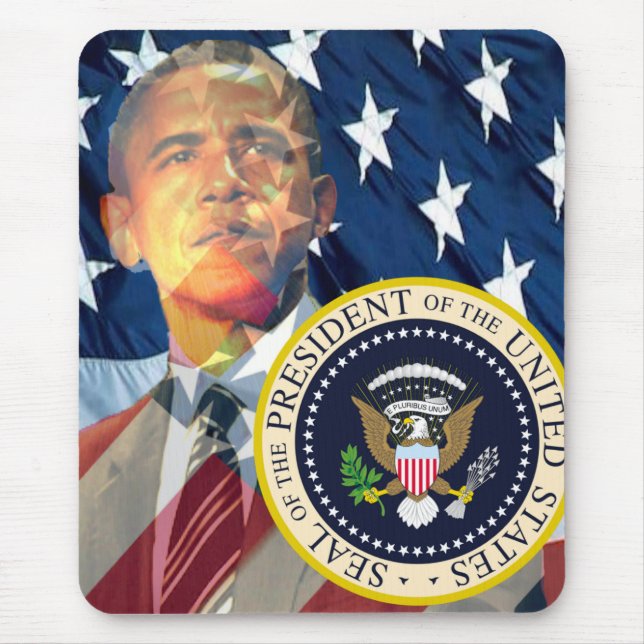 Obama Gifts 3 Mouse Pad (Front)