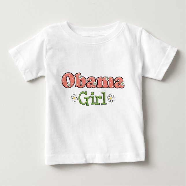 Obama Girl Barack Obama T shirt (Front)