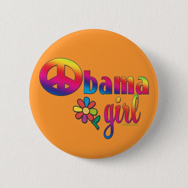 Obama Girl Button (Front)