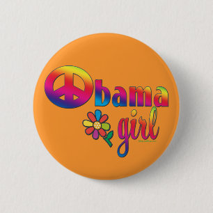 Obama Girl Button