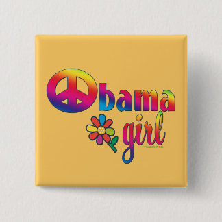 Obama Girl Pinback Button