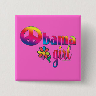 Obama Girl Pinback Button