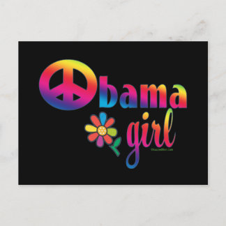 Obama Girl Postcard