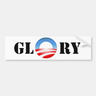 Obama Glory Bumper Sticker