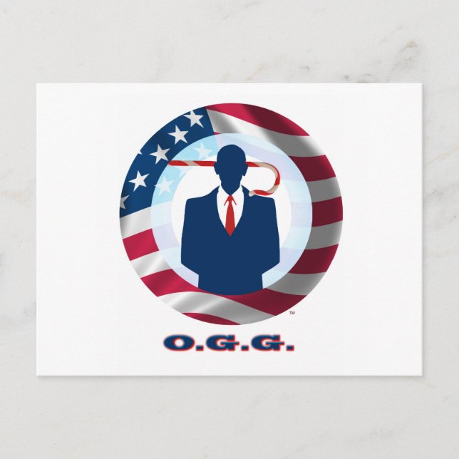 Obama Gotsta Go! Postcard (Front)