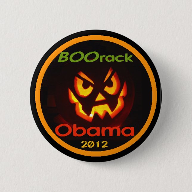 Obama Halloween Button (Front)