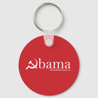 Obama Hammer & Sickle Keychain