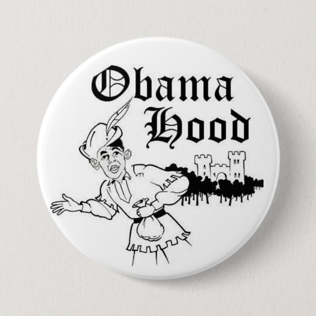 Obama Hood Button (Front)