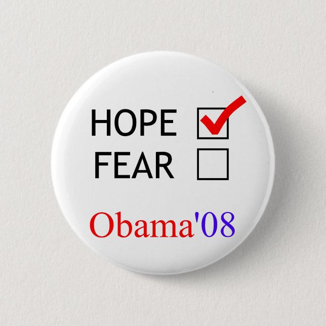 Obama Hope Button (Front)
