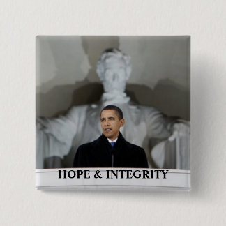 OBAMA HOPE & INTEGRITY PIN