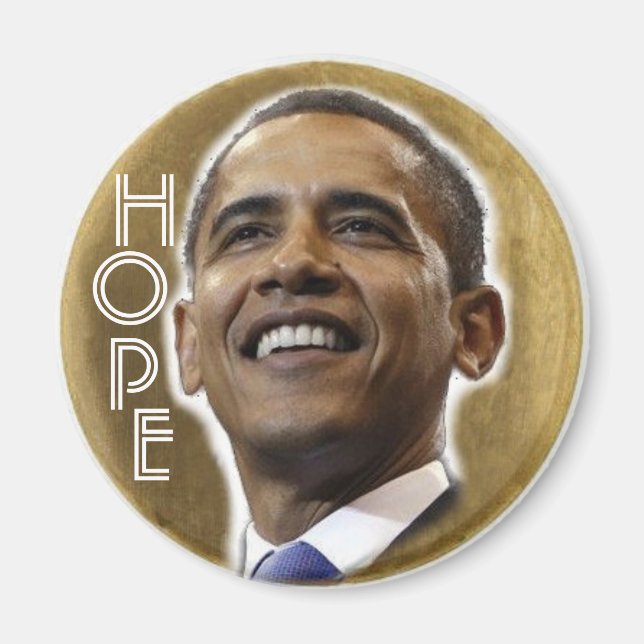 Obama HOPE Magnet (Front)