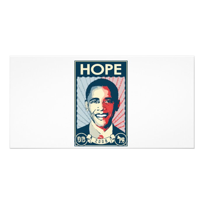 OBAMA HOPE PICTURE CARD