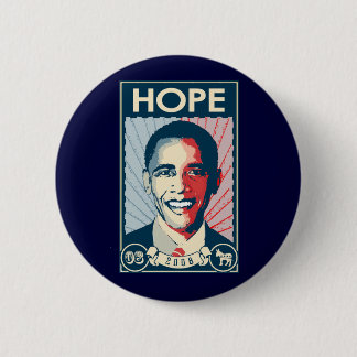 OBAMA HOPE PINBACK BUTTON