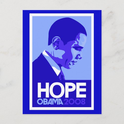 Obama Hope Postcard