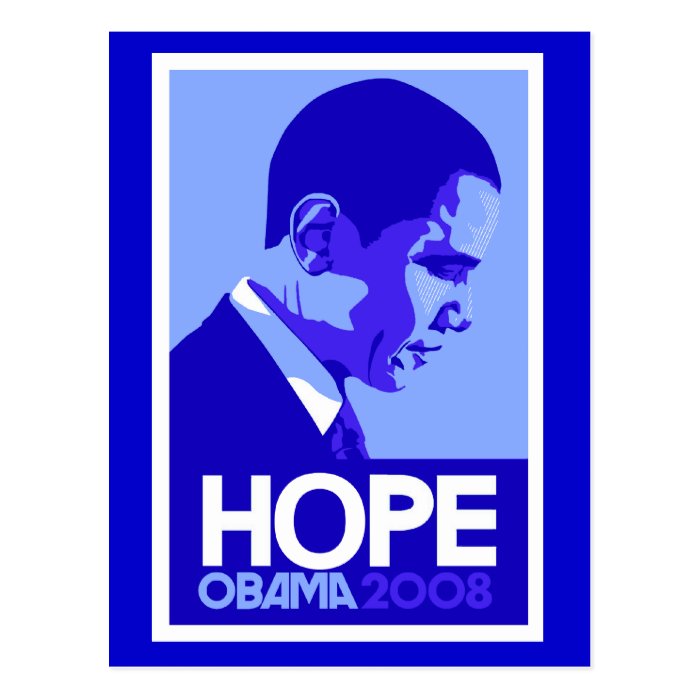 Obama Hope Postcard
