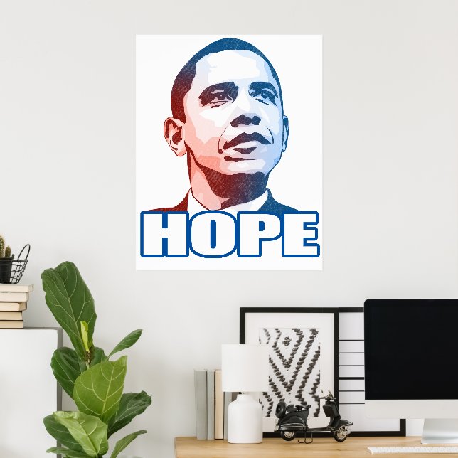 Obama Hope Poster Zazzle