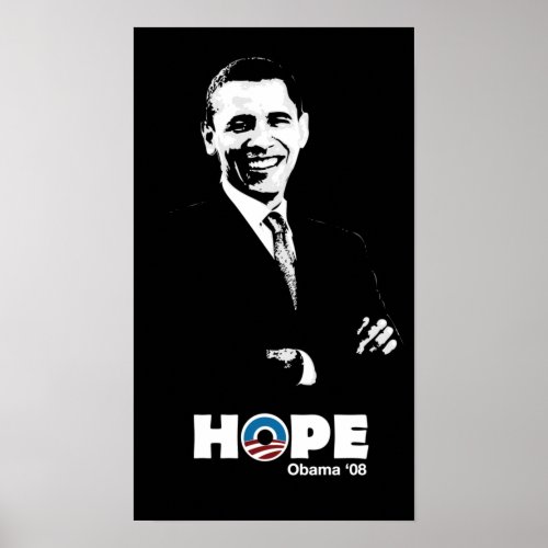 Obama Hope Poster by Budi