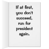Obama - If at first you don't succeed... Cards (Inside (Right))