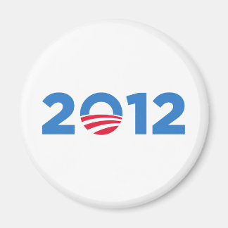 Obama in 2012 magnet
