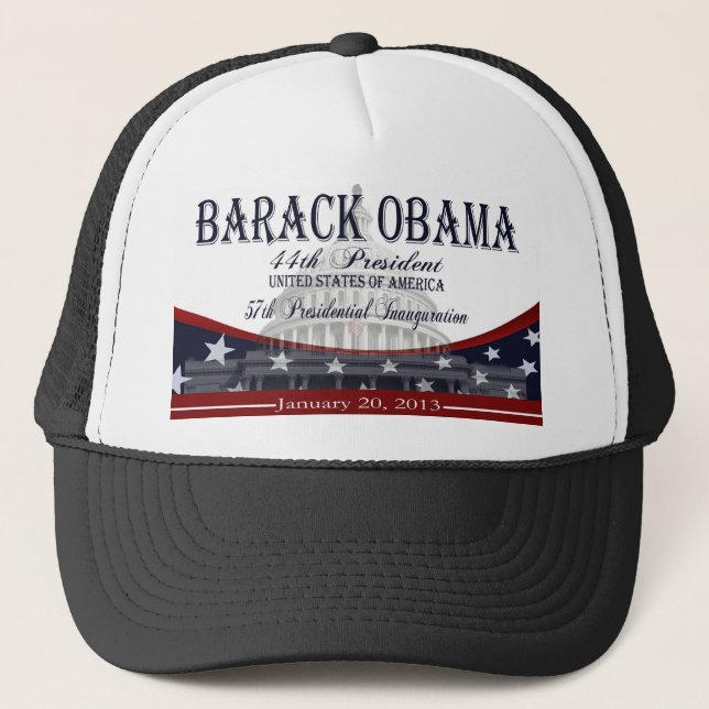 Obama Inauguration 2013 Collectible Hat (Front)