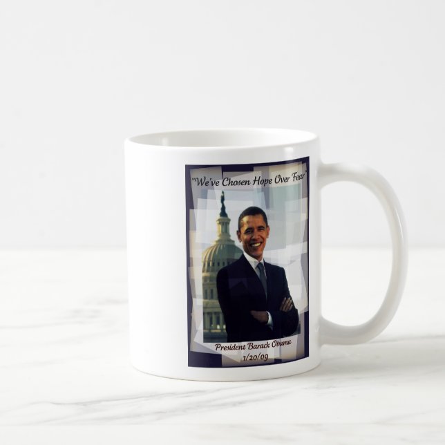 Obama Inauguration Day 2009 Collectible Mug (Right)