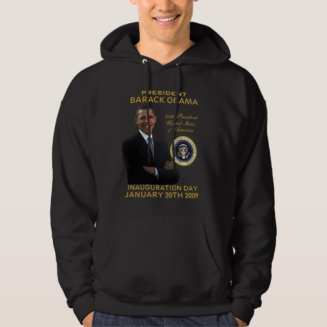 Obama Inauguration Day Hoodie (Front)