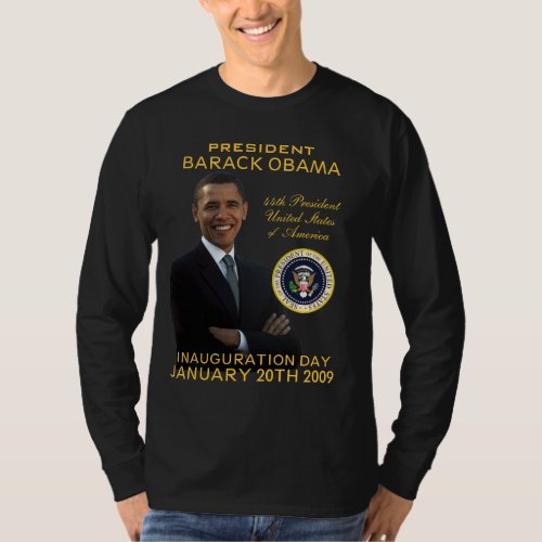 Obama Inauguration Day Long_sleeve Shirt