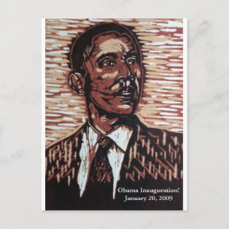 Obama Inauguration! January 20, 2009 Postcard